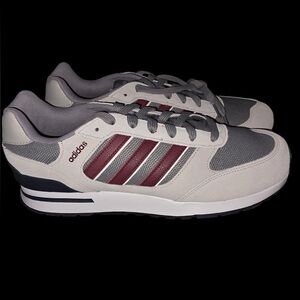 Adidas Run 80s Black and Red Sneakers